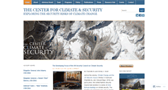 Desktop Screenshot of climateandsecurity.org